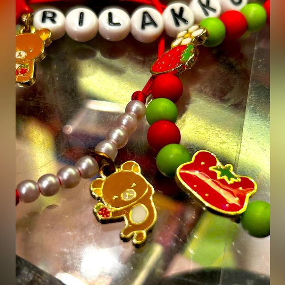 Rilakkuma 3 piece bracelet set - Picture 4 of 6